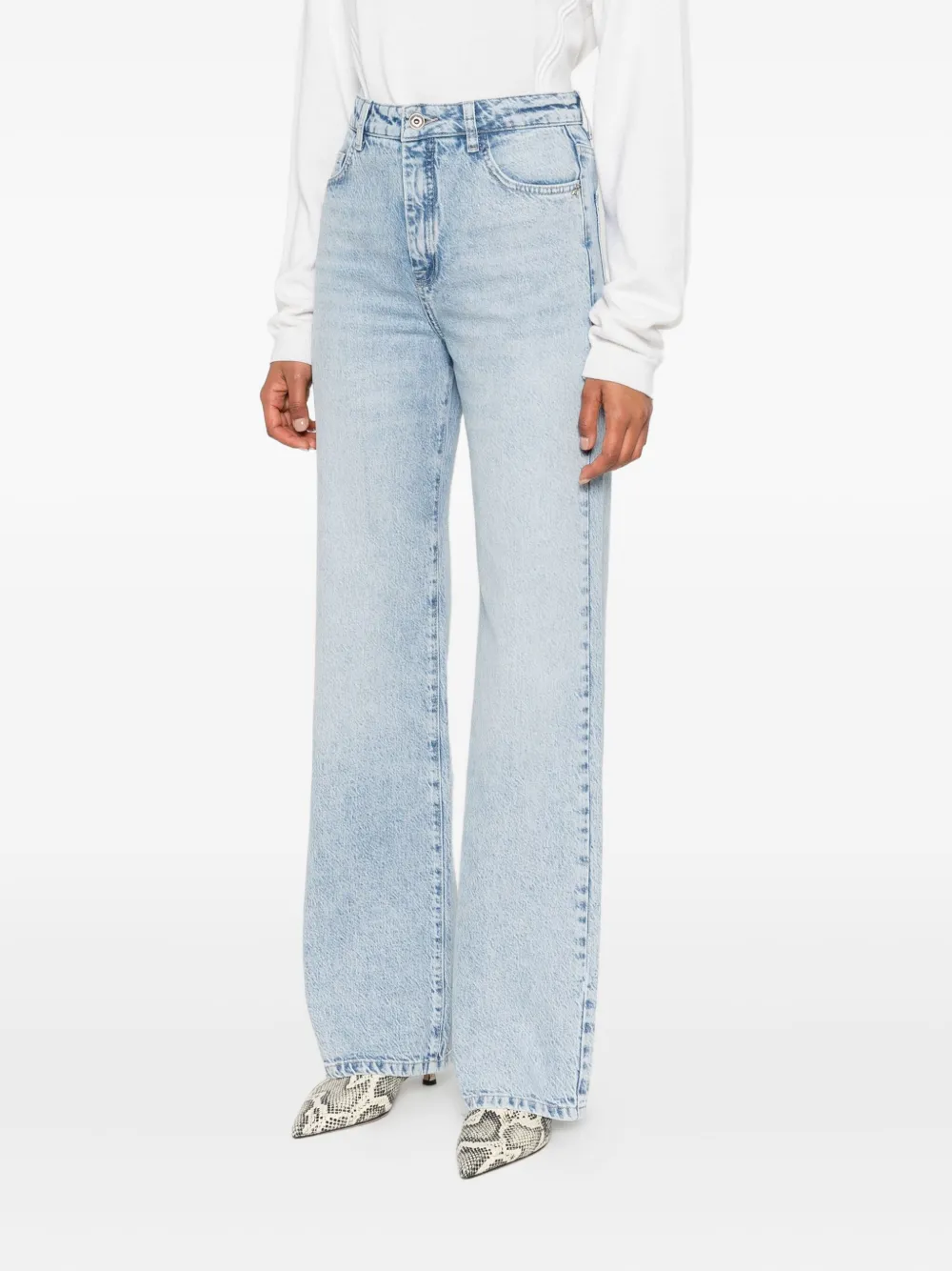 Patrizia Pepe Katoenen jeans Blauw