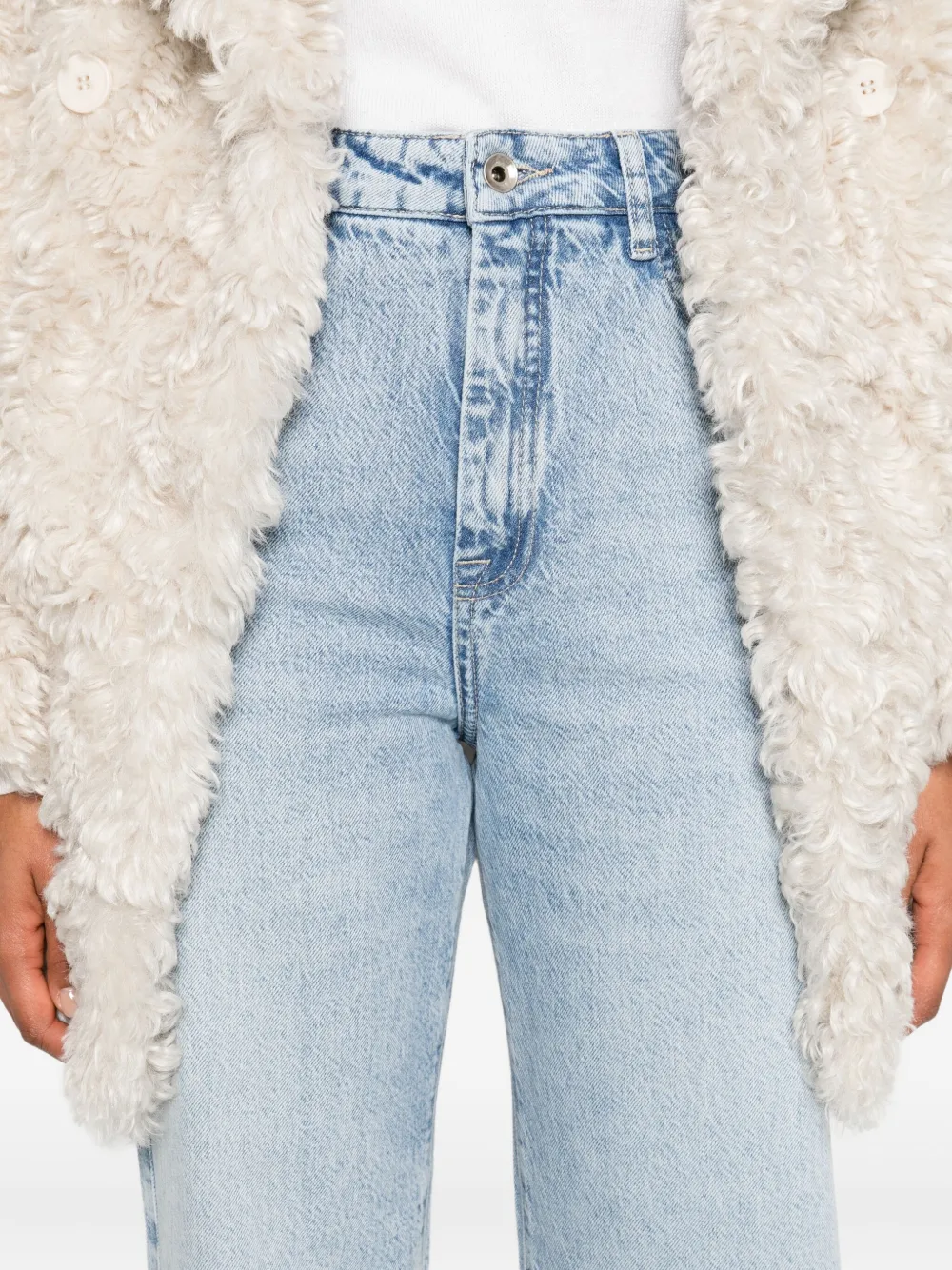 Patrizia Pepe Katoenen jeans Blauw
