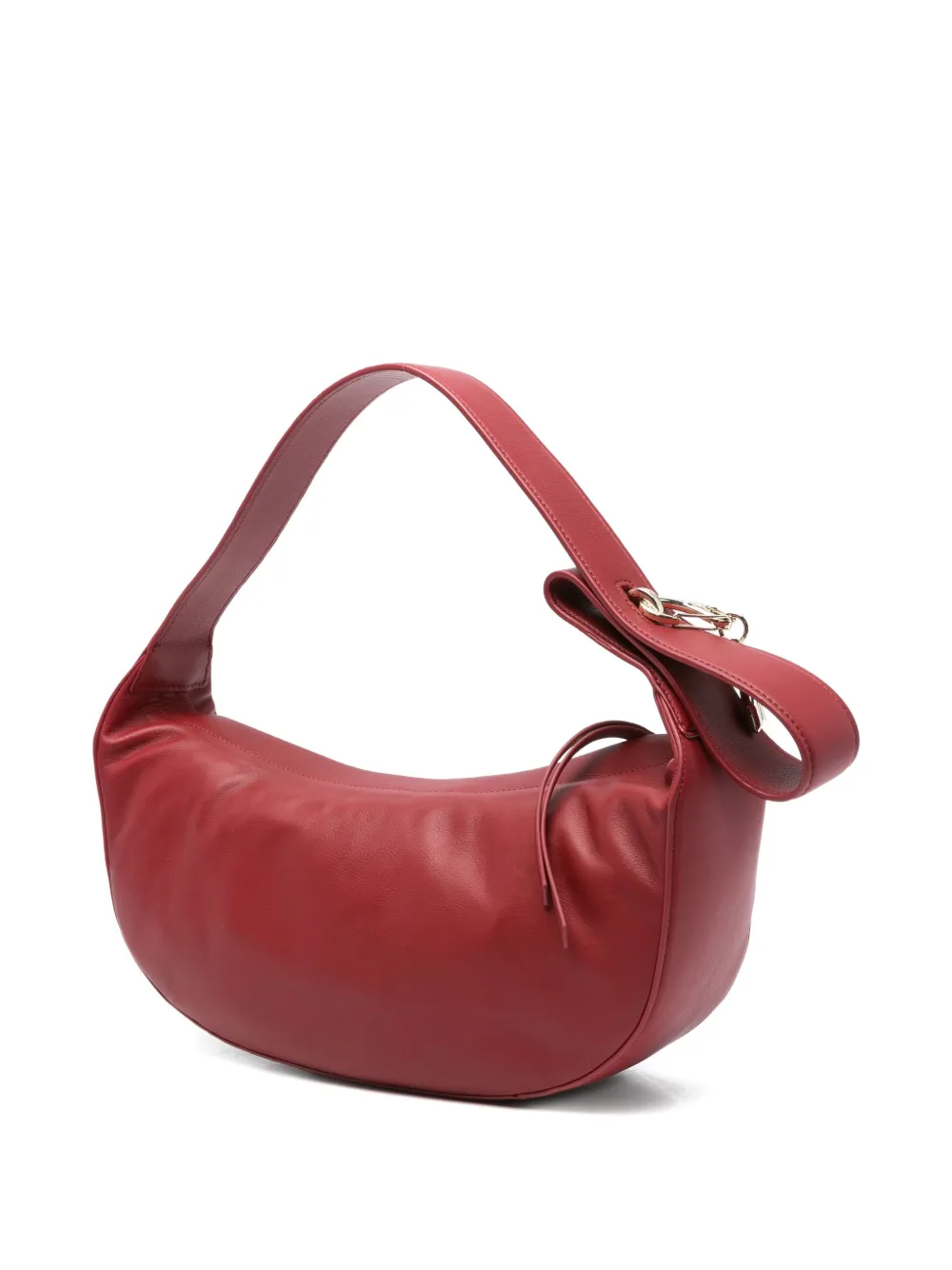 Patrizia Pepe Medium New Moon schoudertas Rood