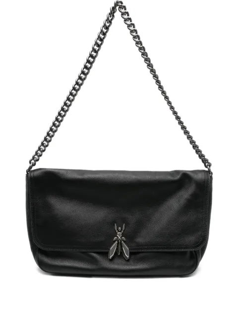 Patrizia Pepe Fly leather shoulder bag
