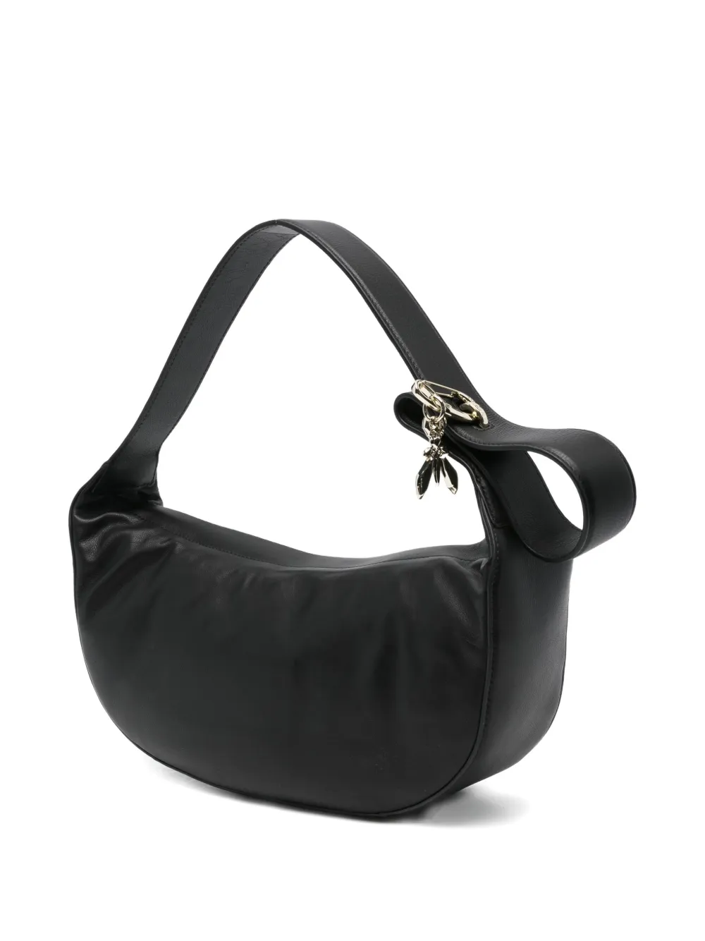 Patrizia Pepe medium New Moon shoulder bag - Zwart