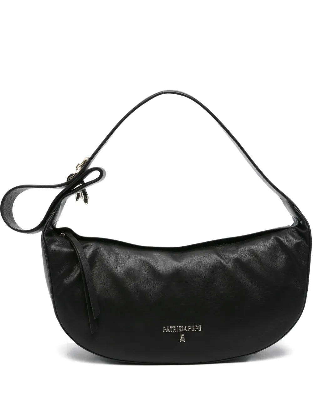 Patrizia Pepe Medium New Moon schoudertas Zwart