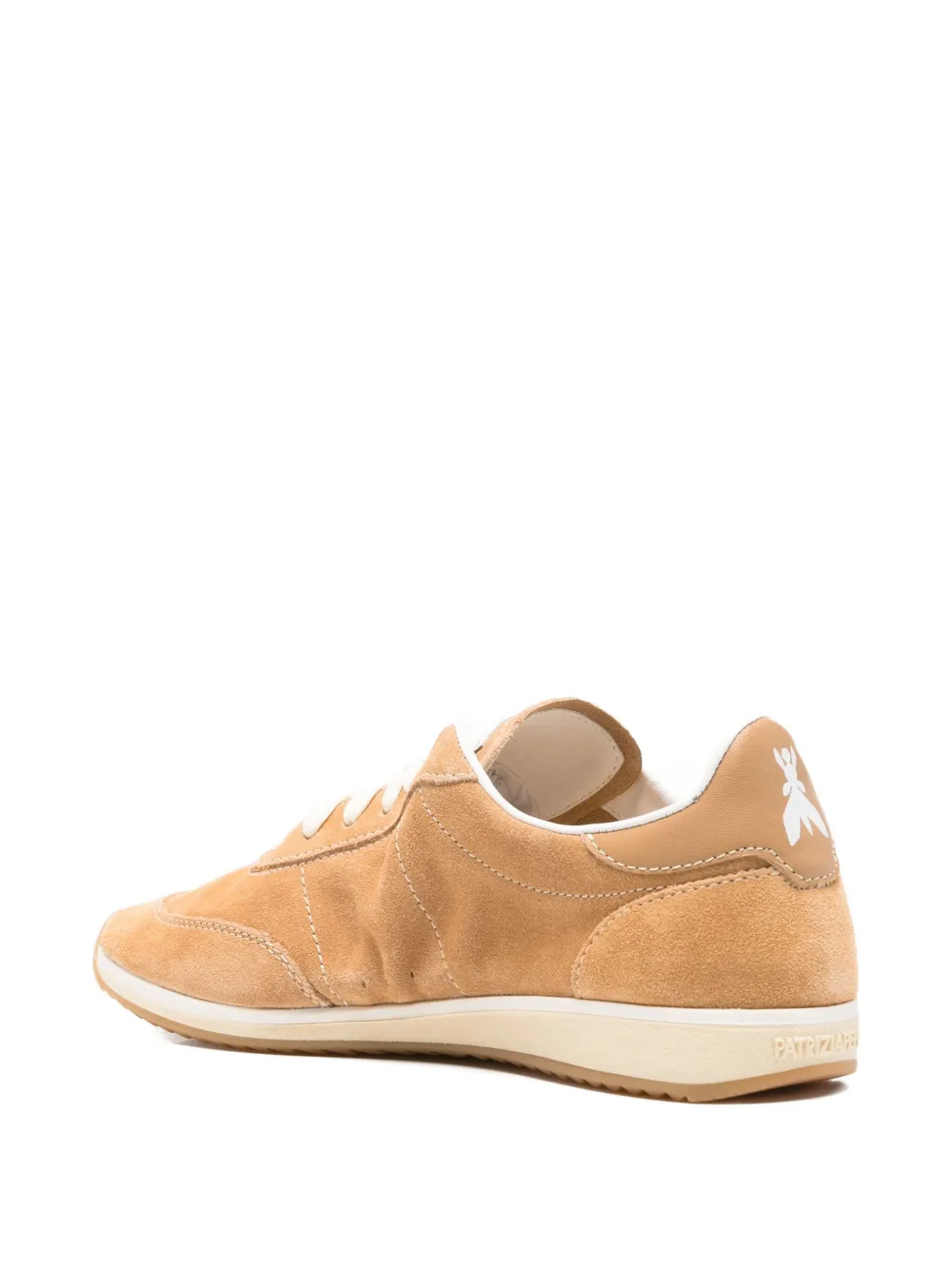 Patrizia Pepe Running '93 suède sneakers Beige