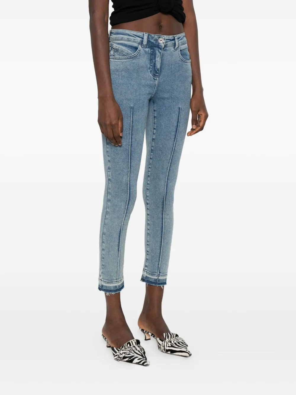Patrizia Pepe Straight jeans Blauw
