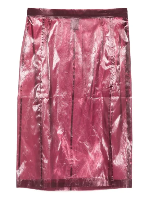 Patrizia Pepe organza midi skirt