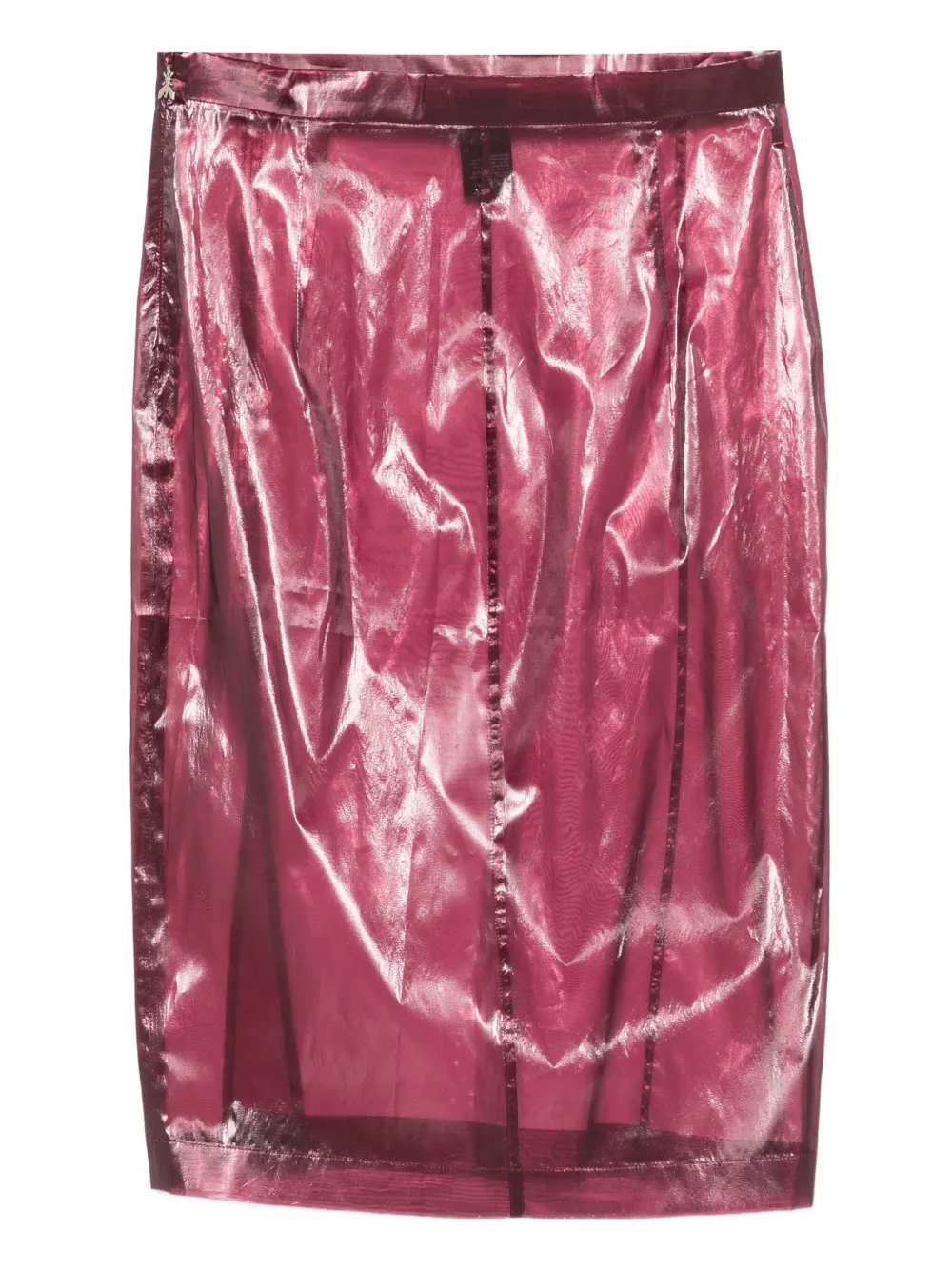 Patrizia Pepe organza midi skirt - Paars