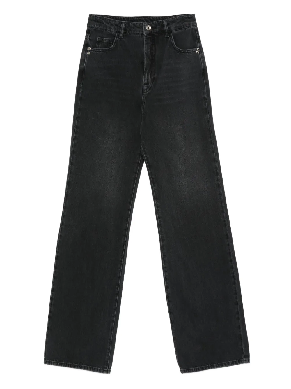 Patrizia Pepe High-waist jeans Zwart