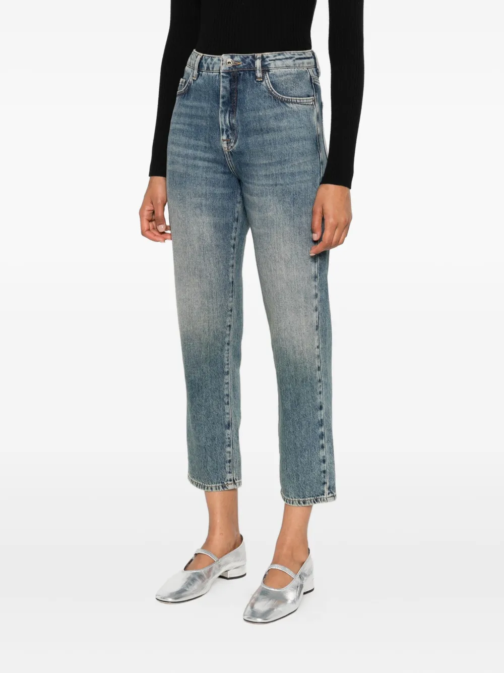 Patrizia Pepe Straight jeans Blauw