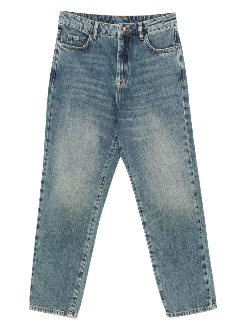 Patrizia Pepe high-waisted straight jeans | Blue | Image 1
