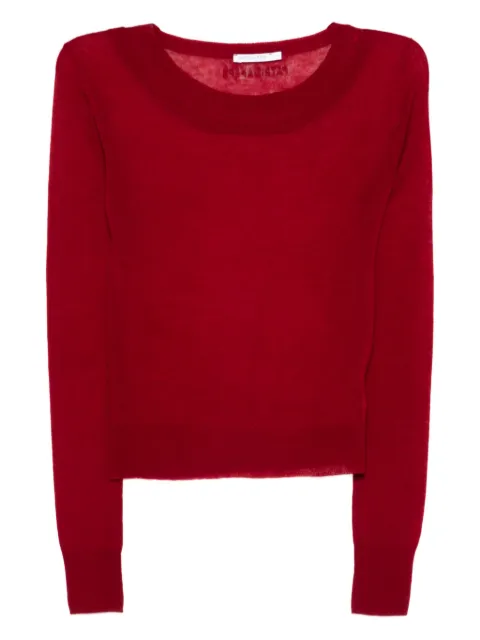 Patrizia Pepe boat-neck wool sweater