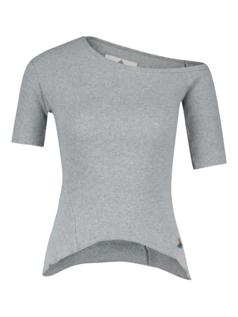 Vivienne Westwood asymmetrical-ribbed T-shirt
