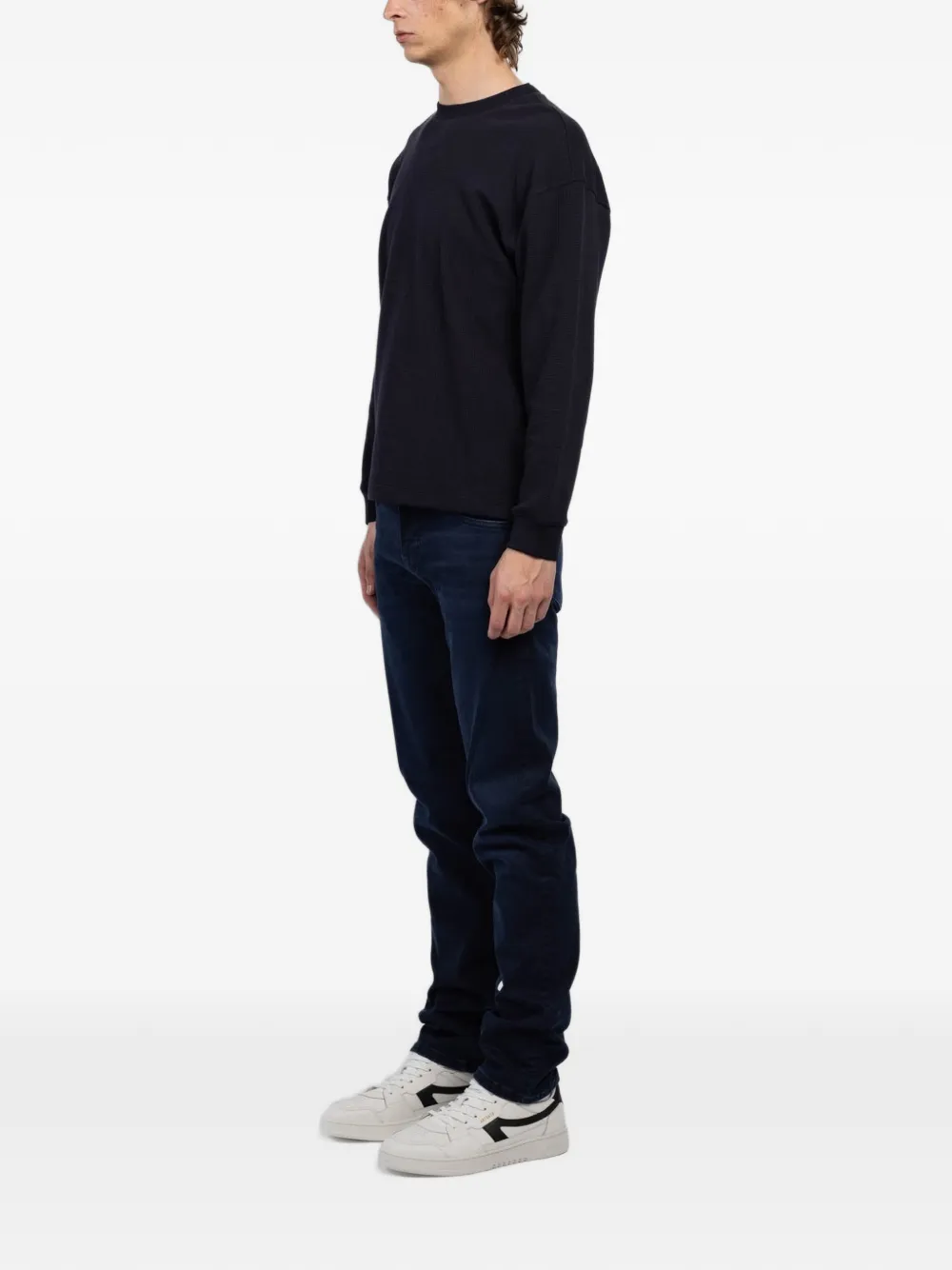 FRAME Gebreide sweater Blauw