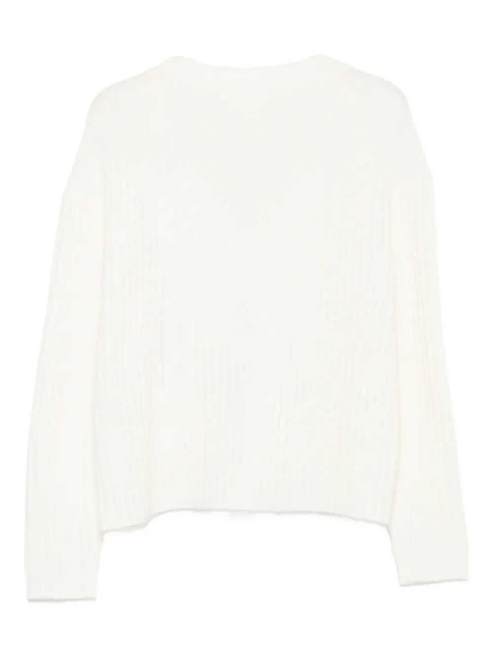 Closed v-neck sweater Beige