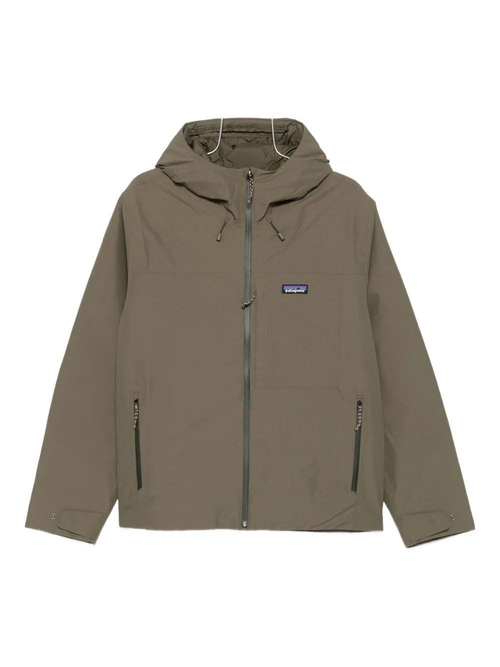 Patagonia Windshadow hooded zip-front jacket Groen