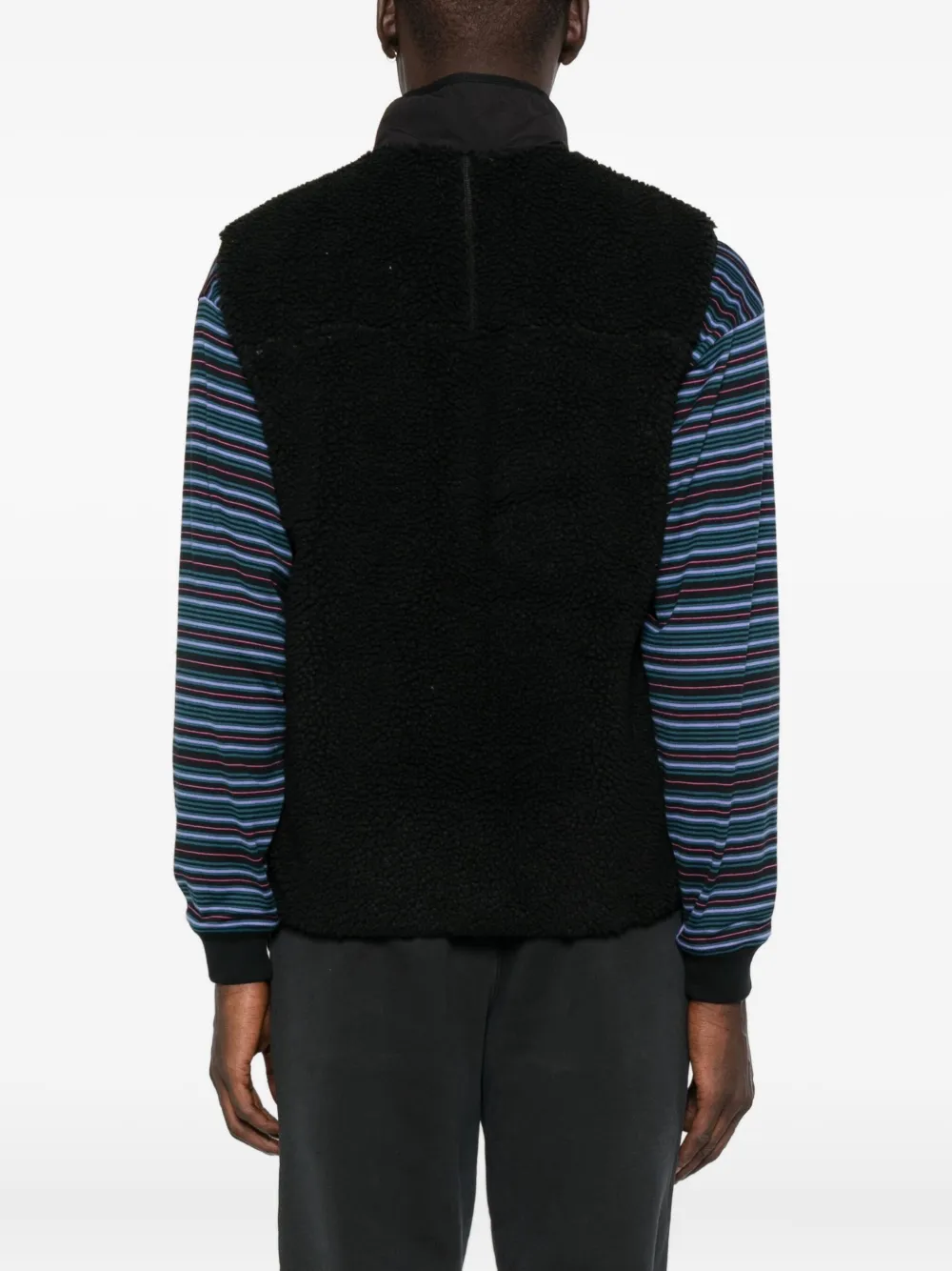 Patagonia Retro-X fleece zip-up vest Zwart