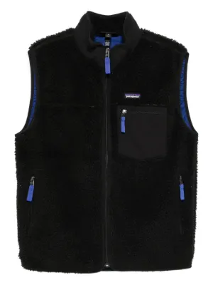 Patagonia Retro-X Fleece zip-up Vest | Black | FARFETCH