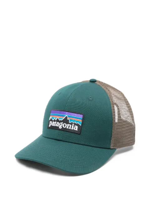 Patagonia P-6 logo-patch mesh-back trucker hat