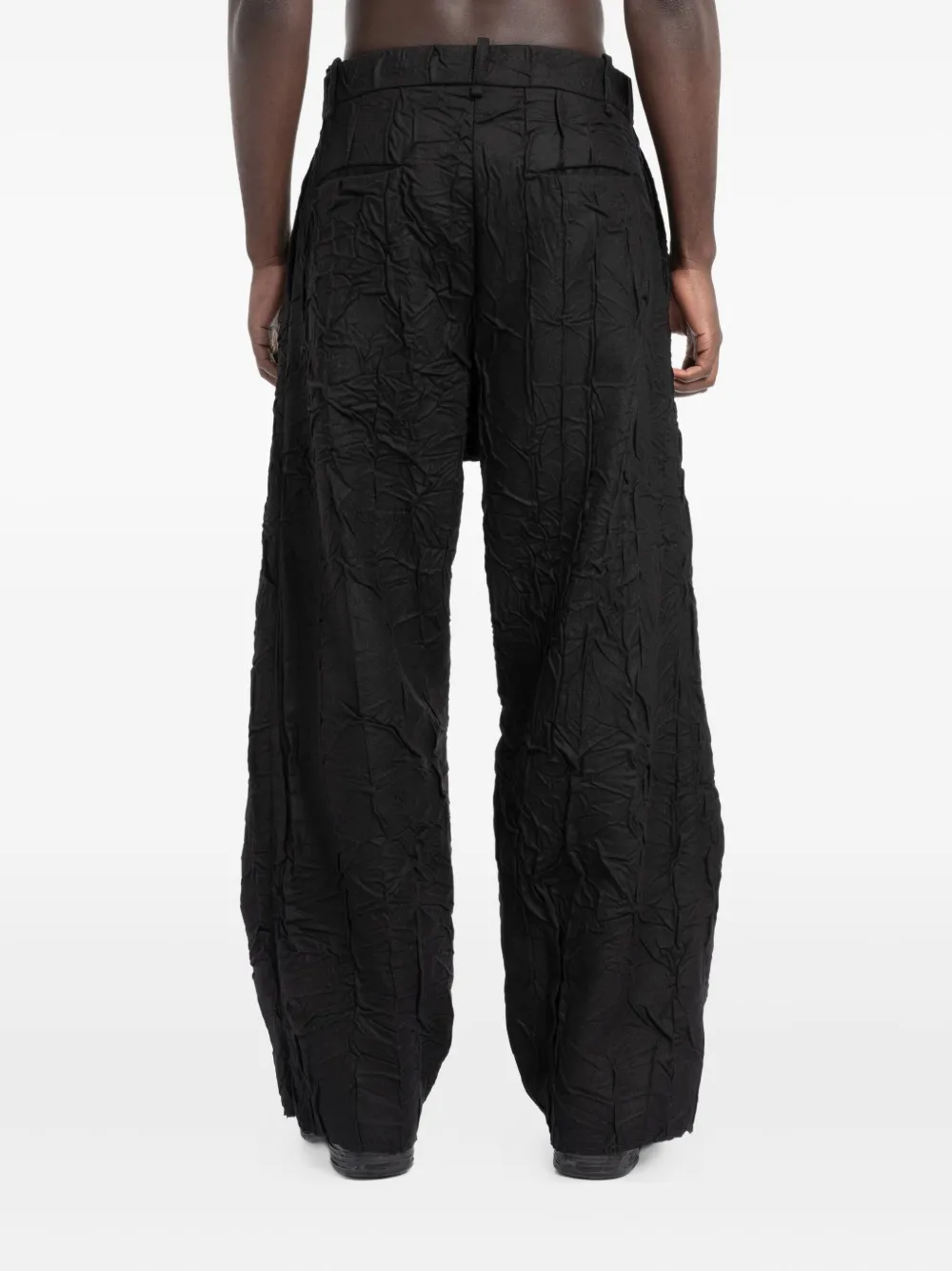 Masnada textured trousers | Wide Leg Pants | Image 2