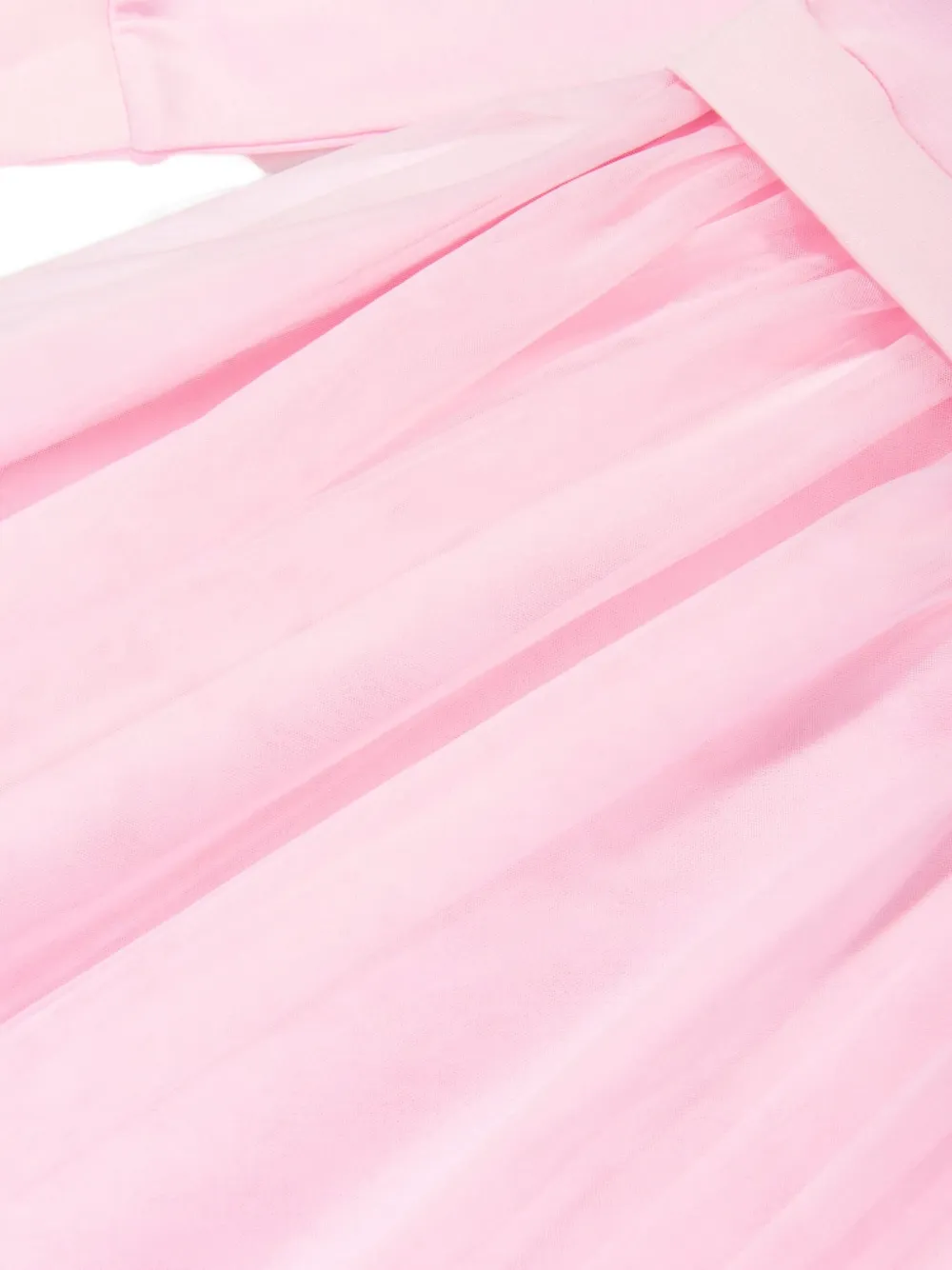 guess kids Sweaterjurk met tulen laag Roze