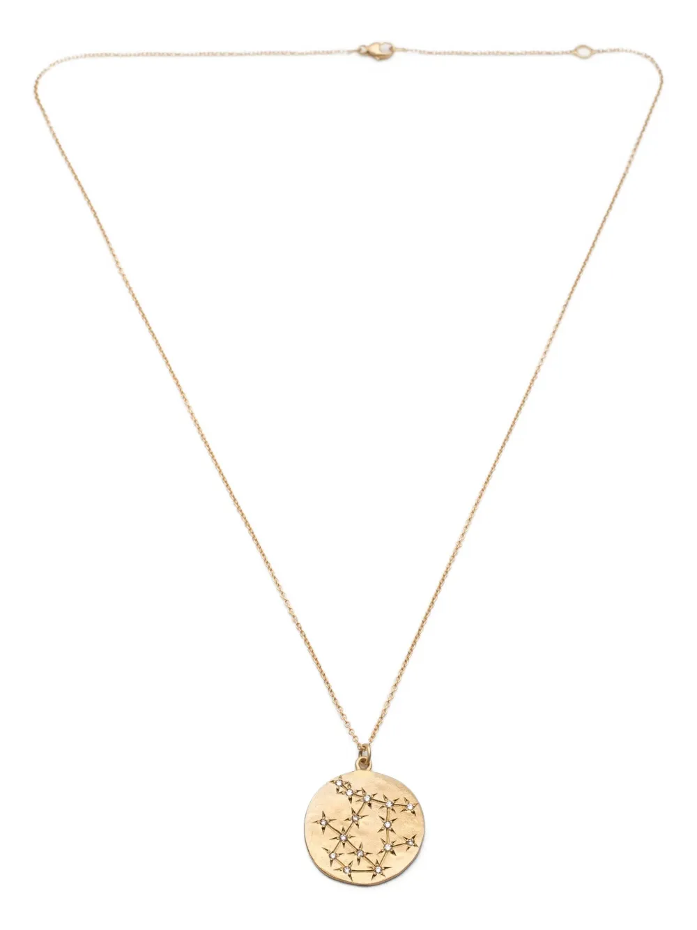 Brooke Gregson 14k Yellow Gold Gemini Diamond Pendant Necklace