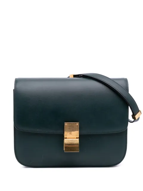 Celine Pre-Owned 2018 Medium Calfskin Classic Box crossbody bag