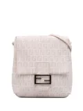 Fendi Pre-Owned 2000-2010 Zucchino Canvas Mama Forever crossbody bag - White