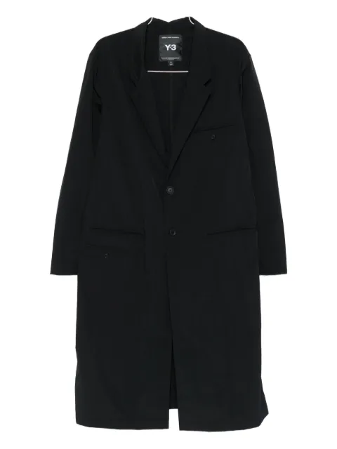 Y-3 welt-pockets coat