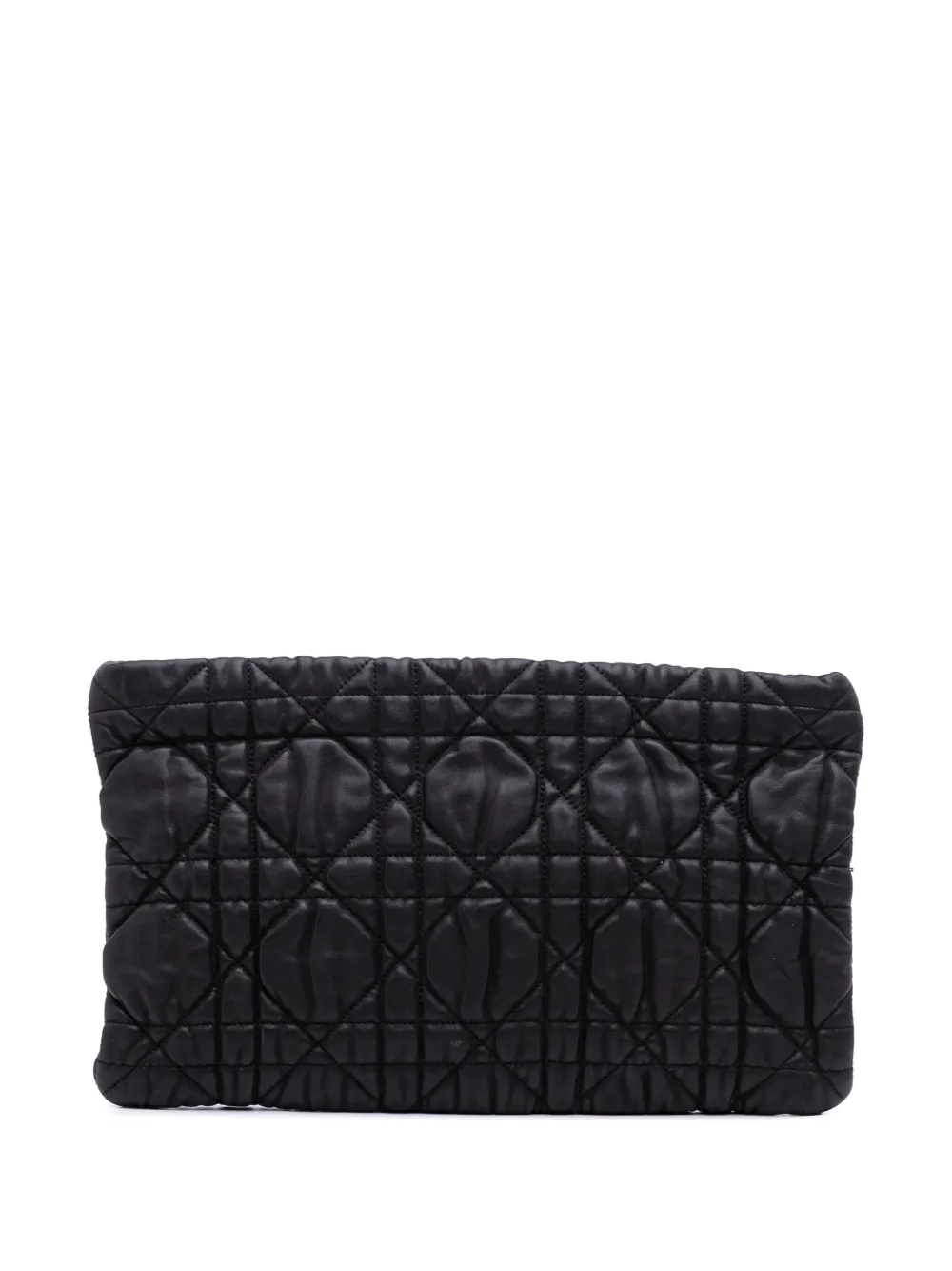 2010 Lambskin Cannage Lady Dior clutch bag
