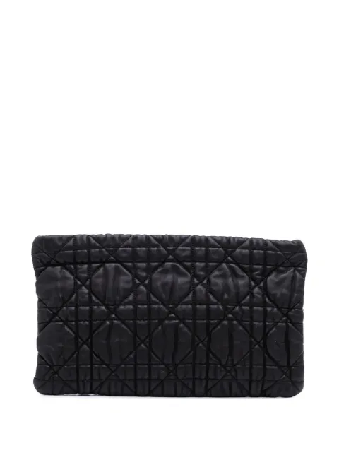 Christian Dior Pre-Owned 2010 Lambskin Cannage Lady Dior clutch bag