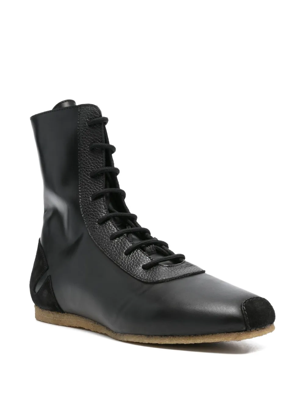Stefan Cooke lace-up leather sneakers | Hi-Tops | Image 2