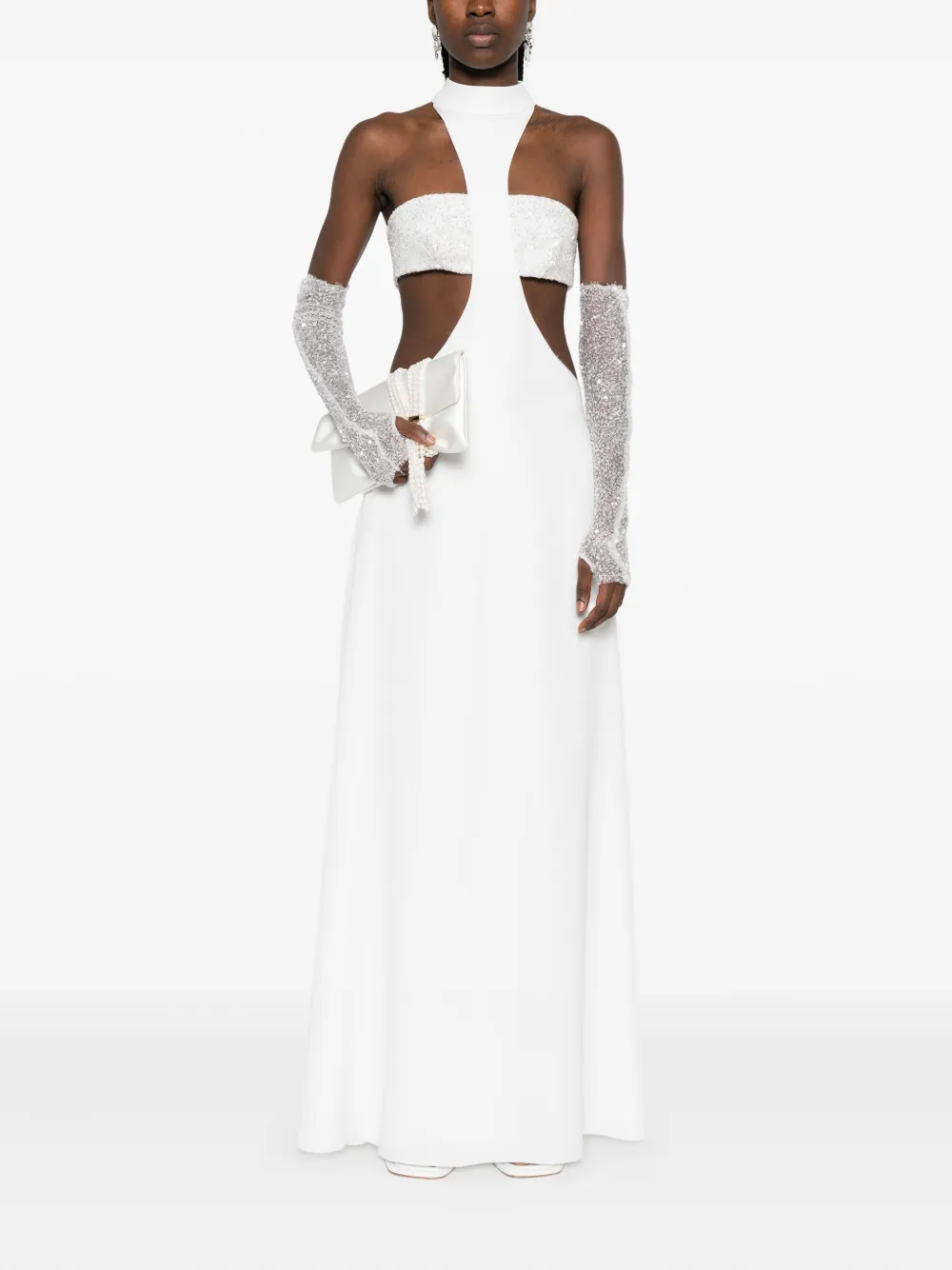 Vestiaire d'un Oiseau Libre Evangeline sequin-embellished cut-out dress | Cocktail & Party Dresses | Image 2