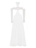 Vestiaire d'un Oiseau Libre Evangeline sequin-embellished cut-out dress - White