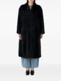 Sword Eco Fox long coat - Black