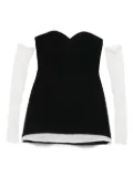 Vestiaire d'un Oiseau Libre embellished off-shoulder dress - Black