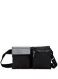 Gucci Pre-Owned 2000-2015 GG Canvas Double Pocket belt bag - Black