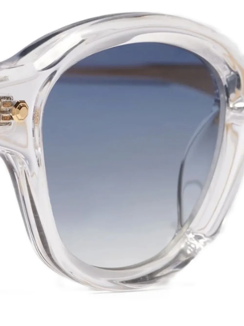 John Dalia round-frame sunglasses Goud