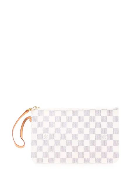Louis Vuitton Pre-Owned 2015 Damier Azur Neverfull MM pouch