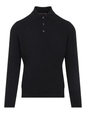 【24SS NEW】BRUNELLO CUCINELLI_men / ニット 長袖ポロシャツ brc2350331-1.jpg
