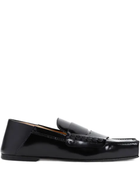 Jacquemus leather square-toe loafers