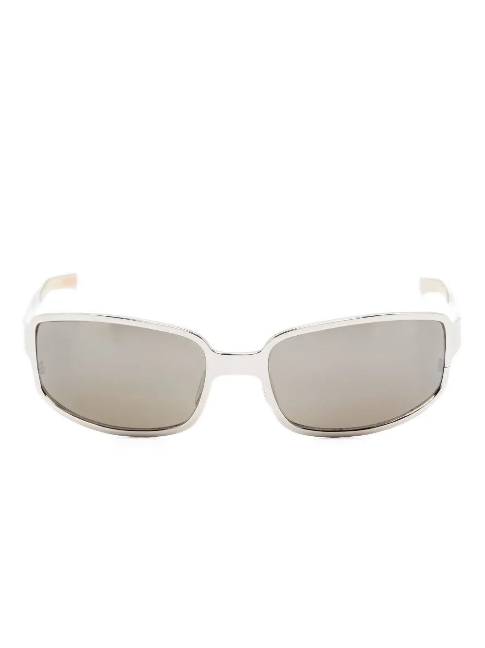 Christian Roth lentes de sol con armazón rectangular | plateado | Image 1