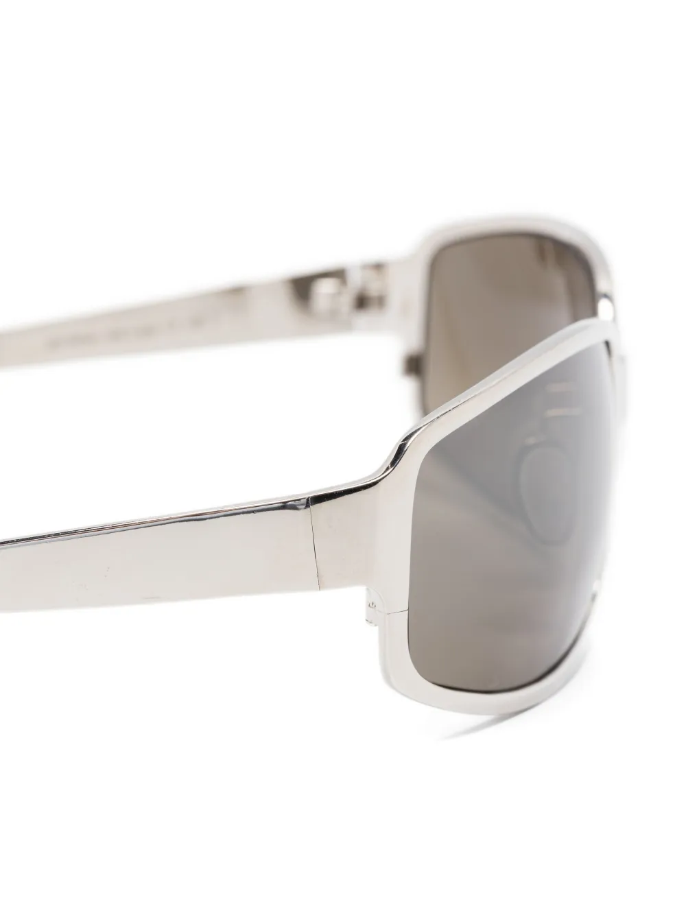  Christian Roth Rectangle-frame Sunglasses - Silver 