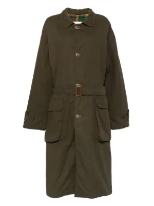 Burberry Prorsum Vintage Prorsum Belted Trench Coat | Neutrals