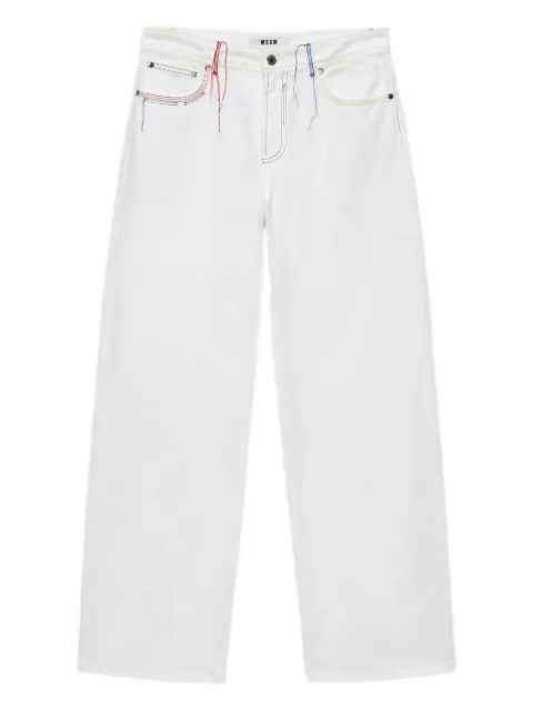 MSGM wide-leg jeans