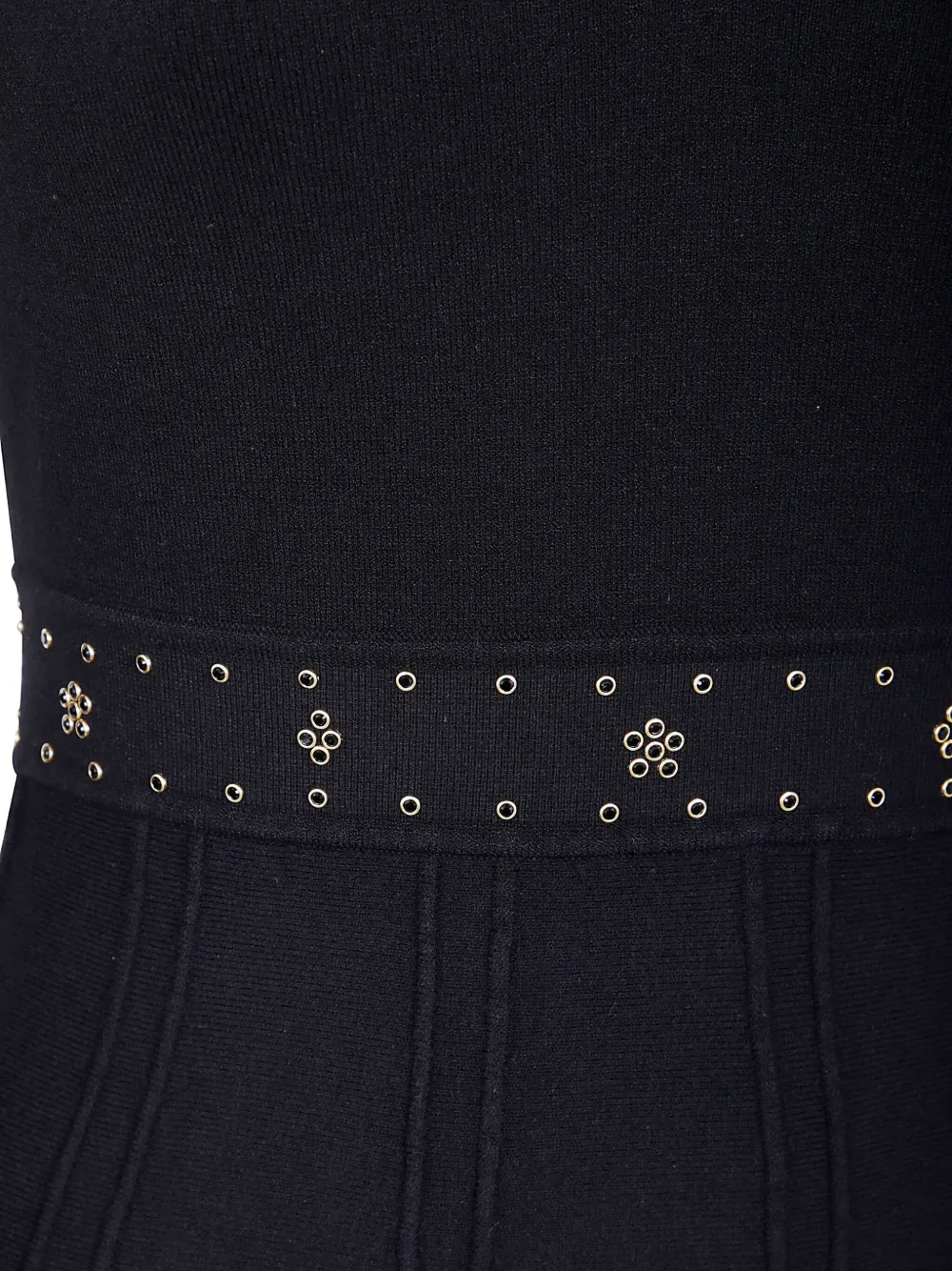 TWINSET embellished v-neck dress Zwart