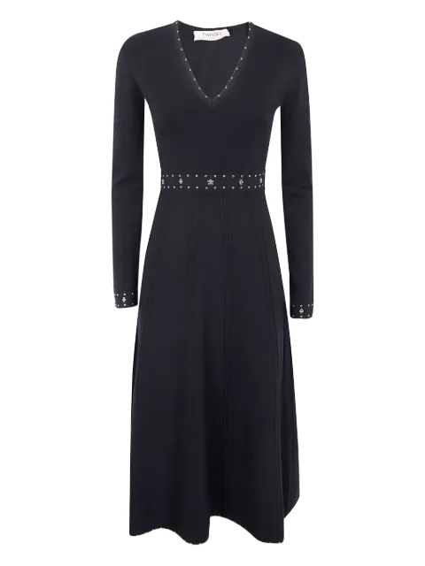 TWINSET embellished v-neck dress