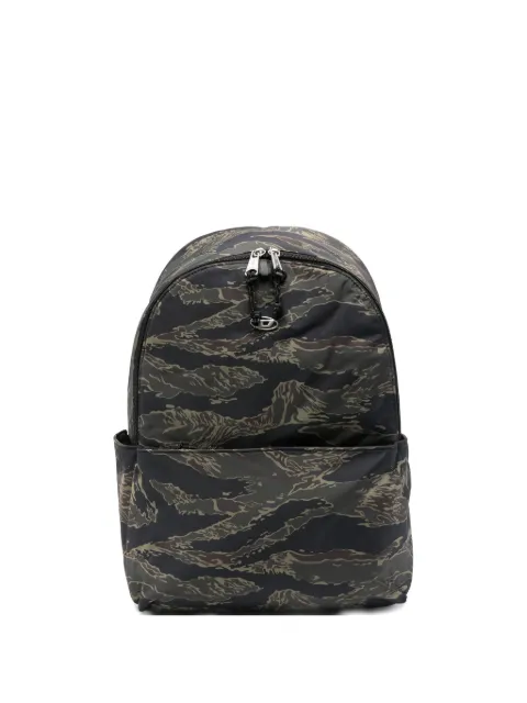 Diesel camo-pattern backpack