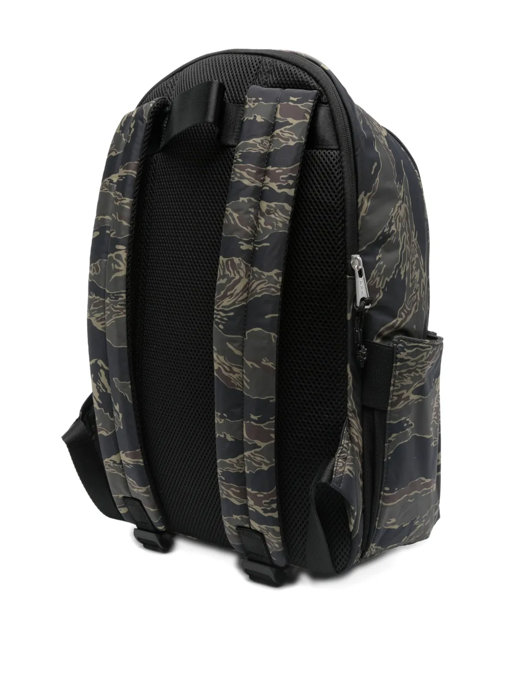 Diesel Rugzak met camouflageprint Groen