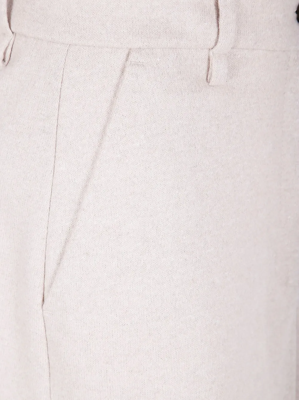 Seventy pressed-crease cotton shorts Beige