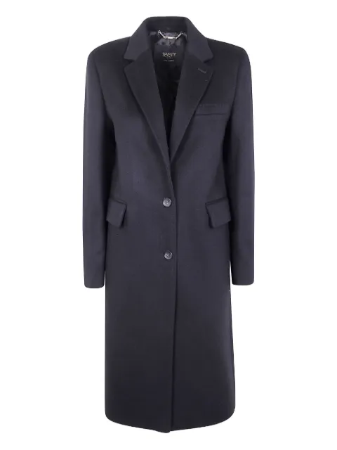 Seventy notched-lapel coat