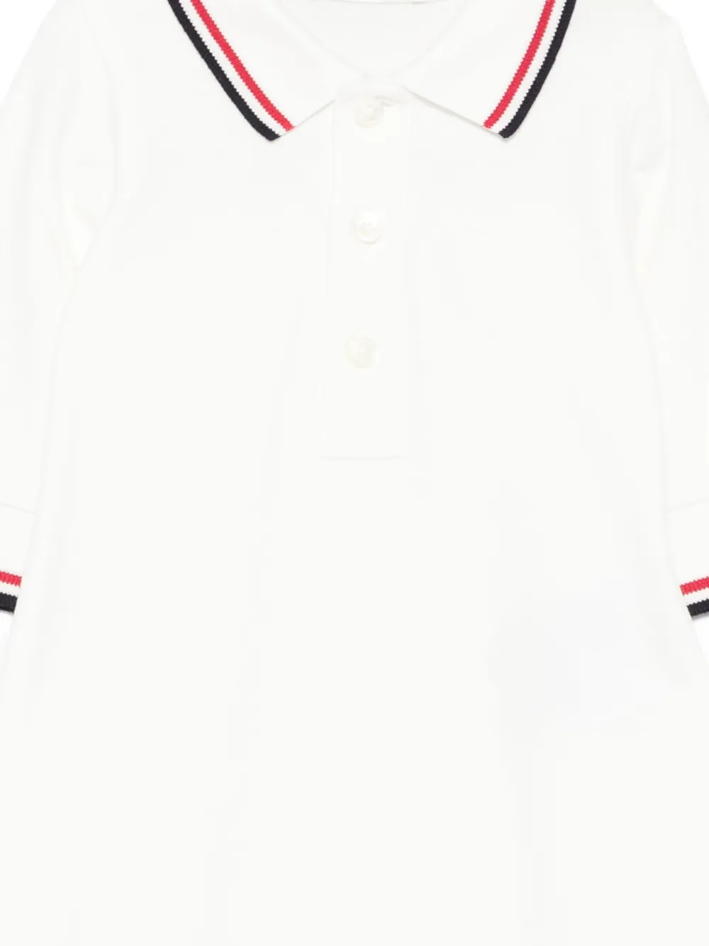Moncler Enfant Jumpsuit met polokraag Wit